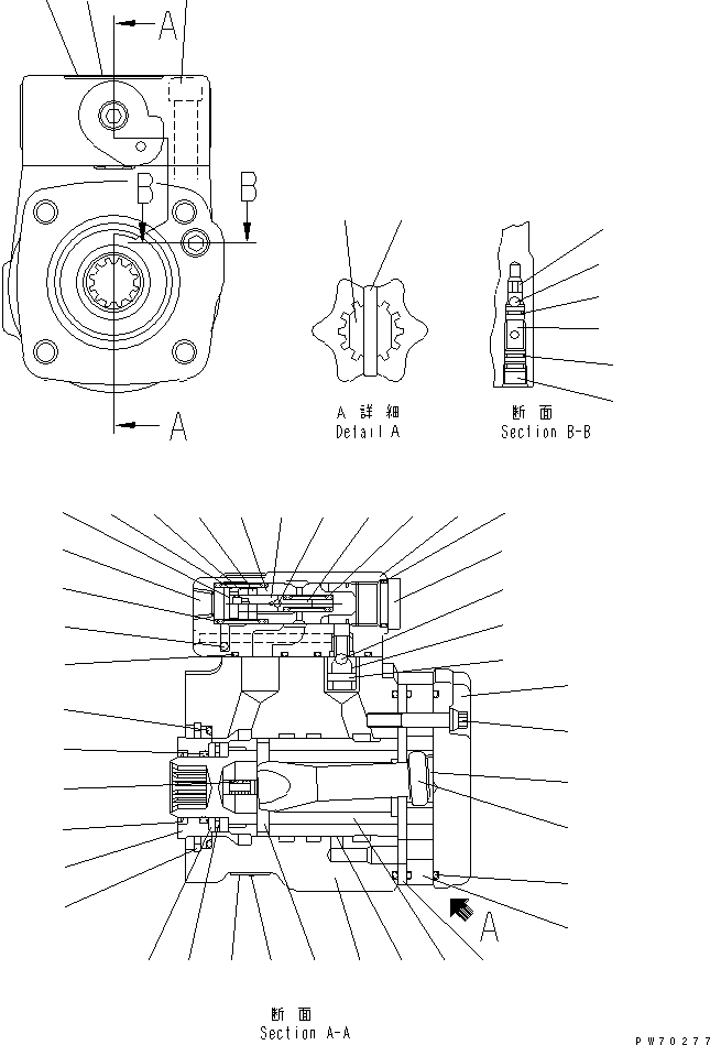 Rollers Komatsu / JV25DW-2 S/N 1201-UP(jv25dw0r) / STEERING VALVE(090040 : 4251)