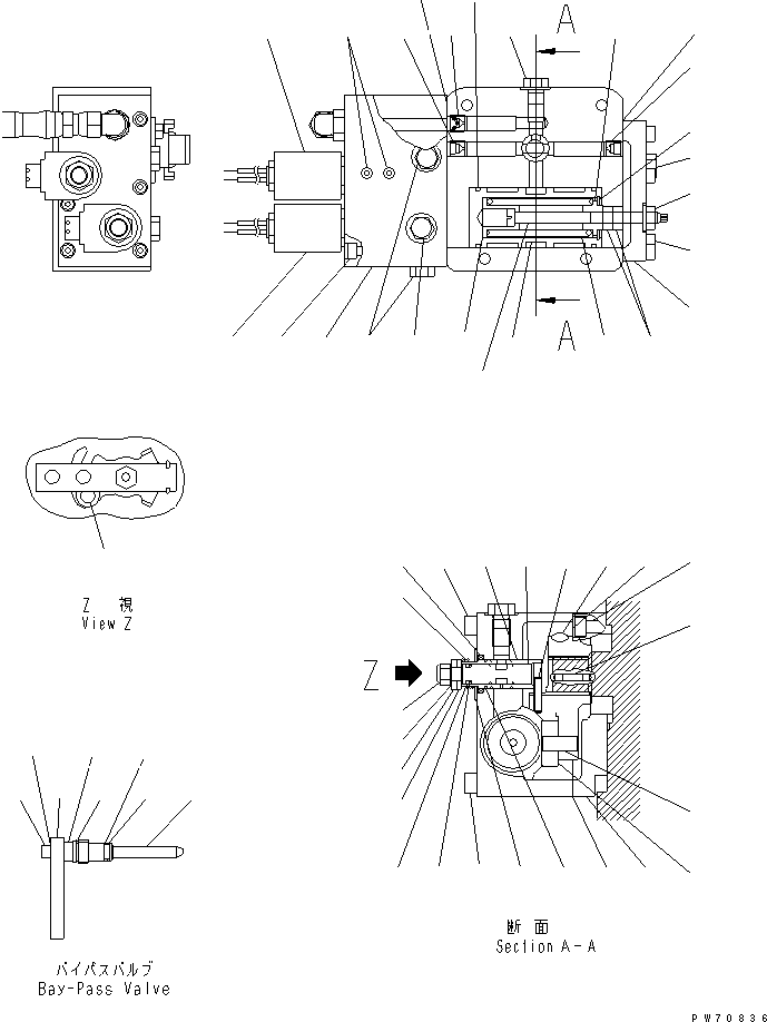 Rollers Komatsu / JV40DW-5 S/N 6001-UP(jv40dw0r) / HST PUMP (2/2) (INNER PARTS)(150040 : 6102)