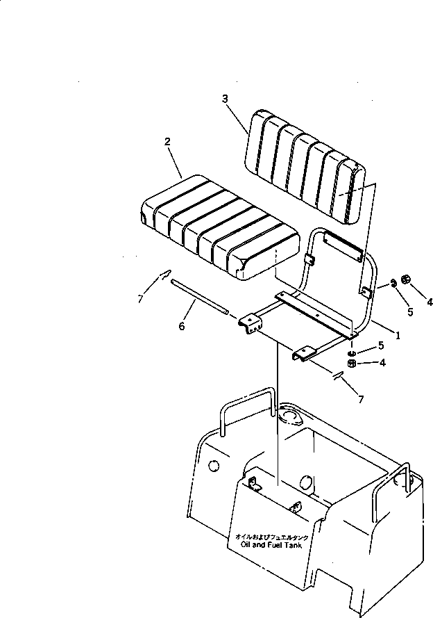 Rollers Komatsu / JW30-1 S/N 1001-UP(jw30-1r) / OPERATOR