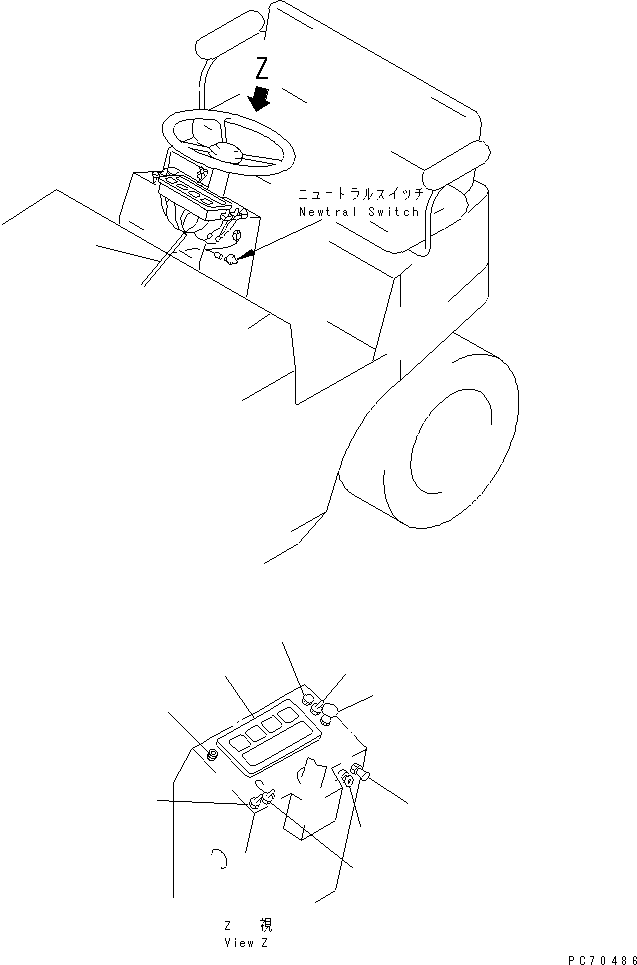 Rollers Komatsu / JW30-2 S/N 2001-UP(jw30-2r) / ELECTRICAL SYSTEM (2/3) (MONITOR PANEL)(030100 : 1402)