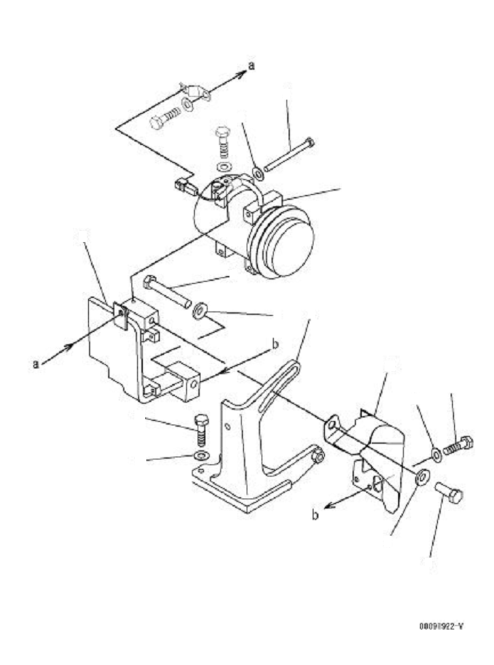 Komatsu parts book diagram for PC70-8 S/N DBBT0001~-up: AIR CONDITIONER (PIPING) (1/3)