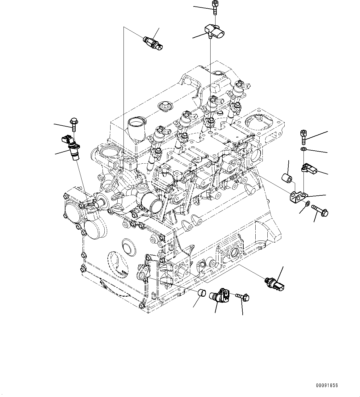 Engines Komatsu / SAA4D95LE-5R S/N 554649-up(kc_ee033) / ENGINE CONTROLLER (MODULE)(|G00073 : |G00073)