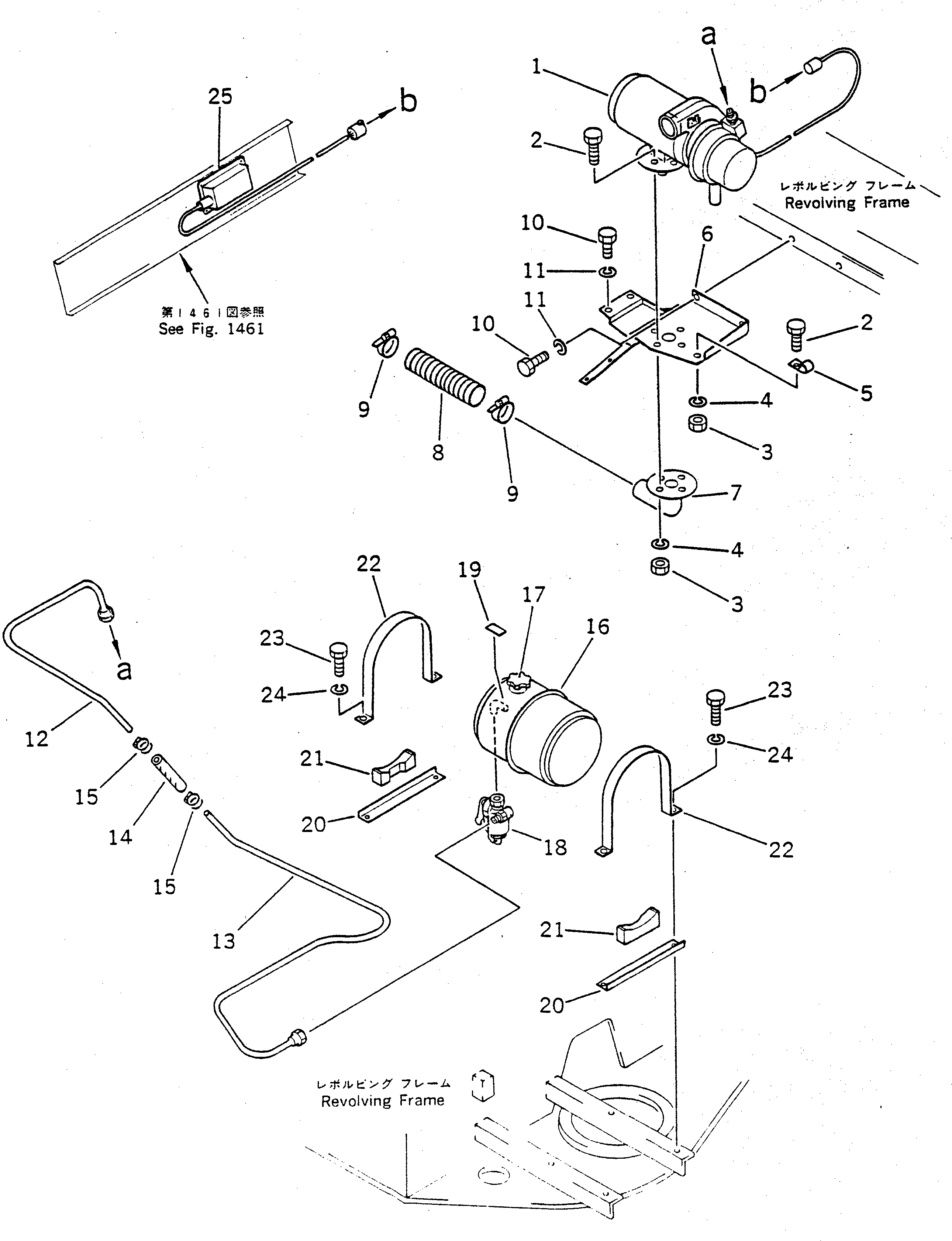 Cranes Komatsu / LW250L-1H S/N 1001-UP (H Type)(lw250l-c) / CAR HEATER (1/2)(150260 : 5351)