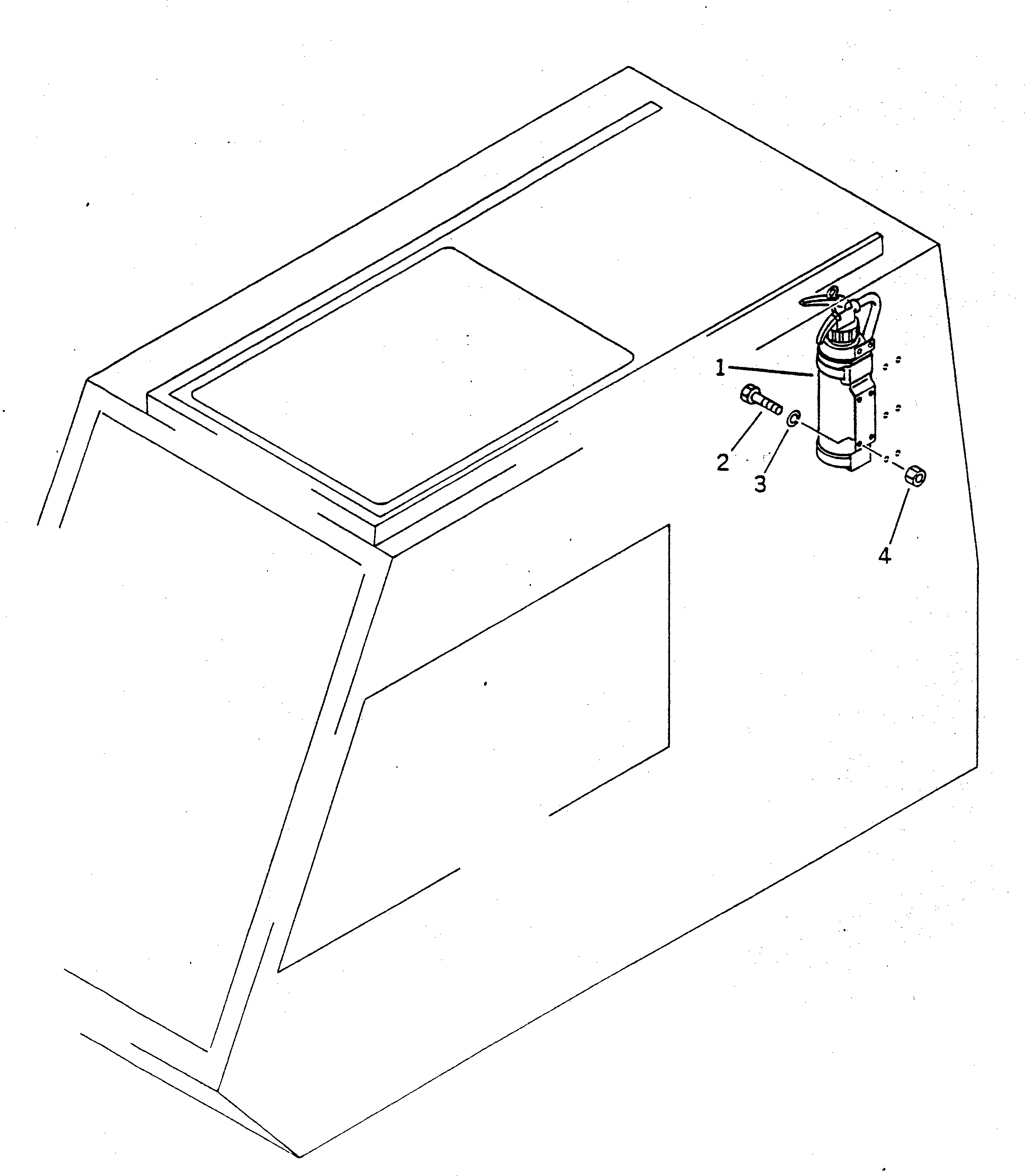 Cranes Komatsu / LW250L-1H S/N 1001-UP (H Type)(lw250l-c) / FIRE EXTINGUISHER (OP)(150320 : 5381)