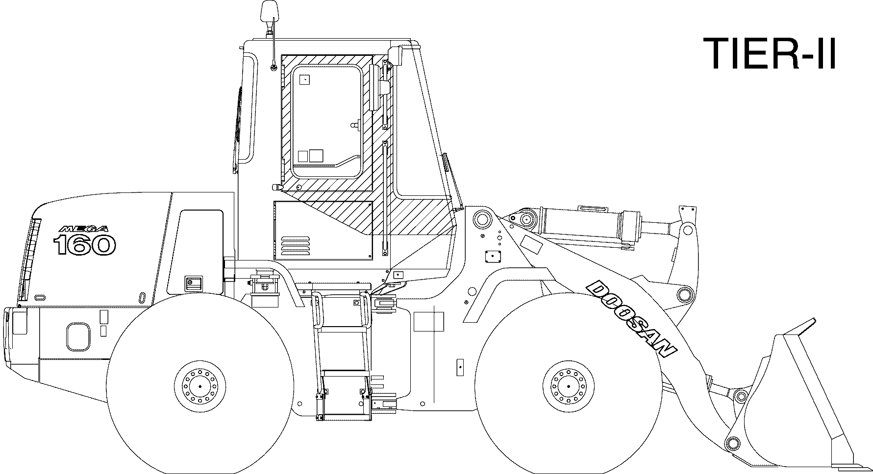 Other: DOOSAN-DAEWOO / MEGA 160 Tier-II(m160-t2)
