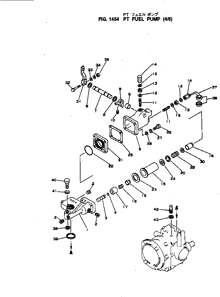 Komatsu parts book diagram for NH-220-CI-2F S/N 100101-UP: 