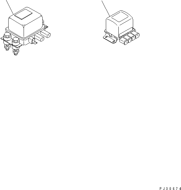 Engines Komatsu / NT-855-1D S/N 153623-UP(nt-8551c) / REGULATOR AND SAFETY RELAY(150080 : 531)
