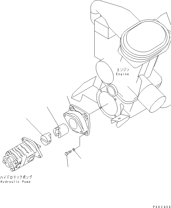 Excavators Komatsu / PC03-2 S/N 15001-UP(pc03-2r) / DUMPER(030030 : B0600-01A0)