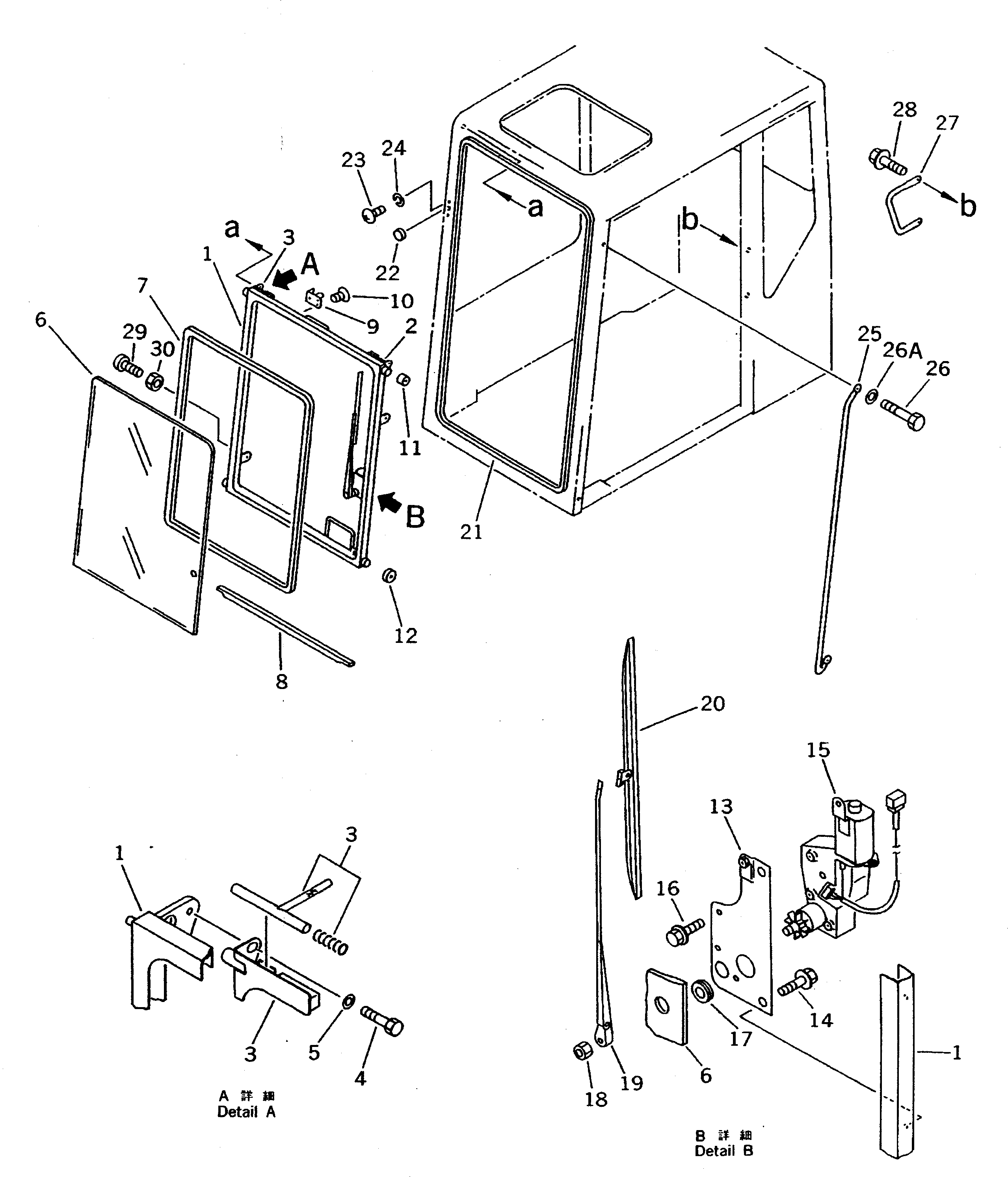 Excavators Komatsu / PC100-5S S/N 32402-UP(pc100-0r) / OPERATOR