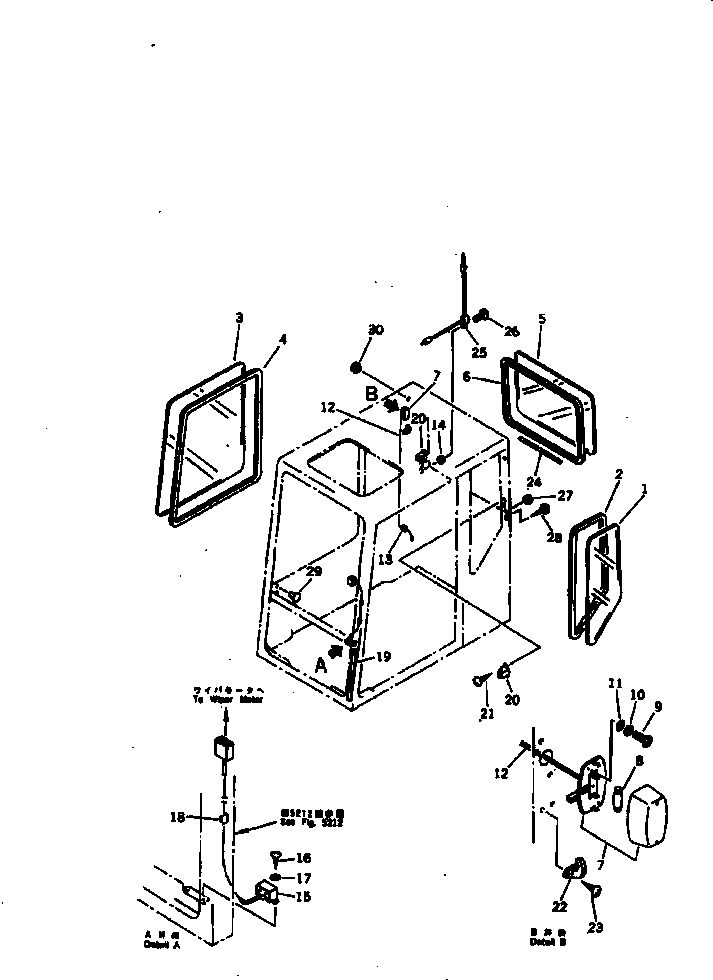 Excavators Komatsu / PC100-5S S/N 32402-UP(pc100-0r) / OPERATOR