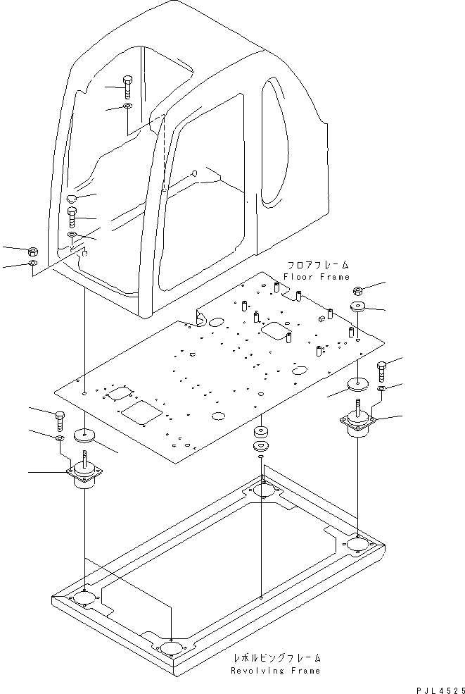 Excavators Komatsu / PC100-6S S/N 40001-UP(pc100-8r) / FLOOR MOUNT(#46520-)(211770 : K1120-01A0D)