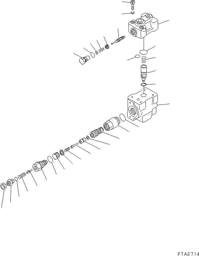 Excavators Komatsu / PC100-6S S/N 40001-UP(pc100-8r) / LOCK VALVE(484150 : Y1675-01A0)