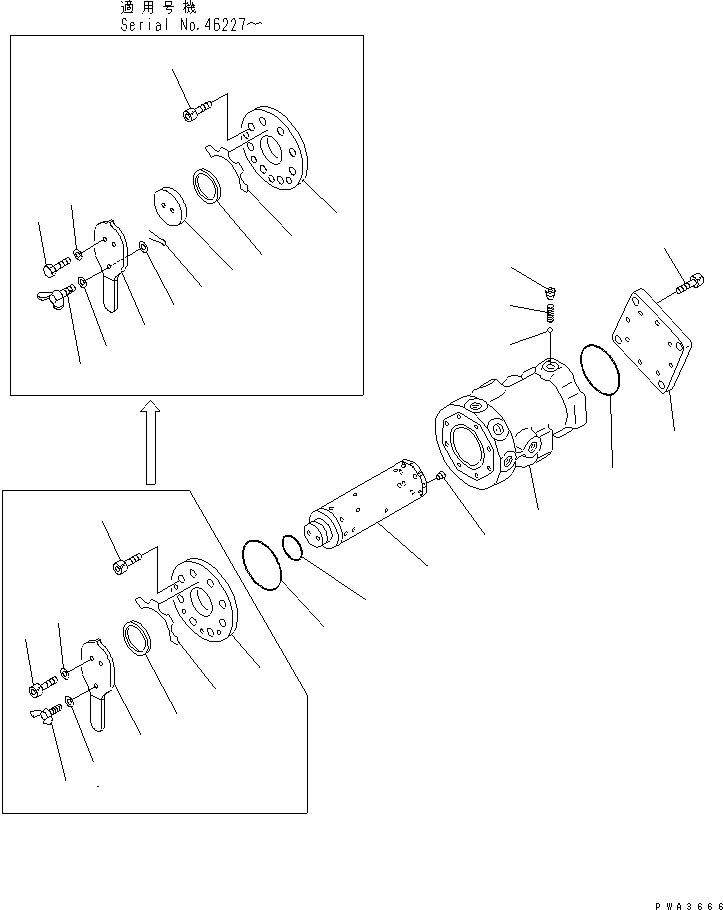 Excavators Komatsu / PC100-6S S/N 40001-UP(pc100-8r) / MULTI PATERN VALVE(484160 : Y1677-01A0)