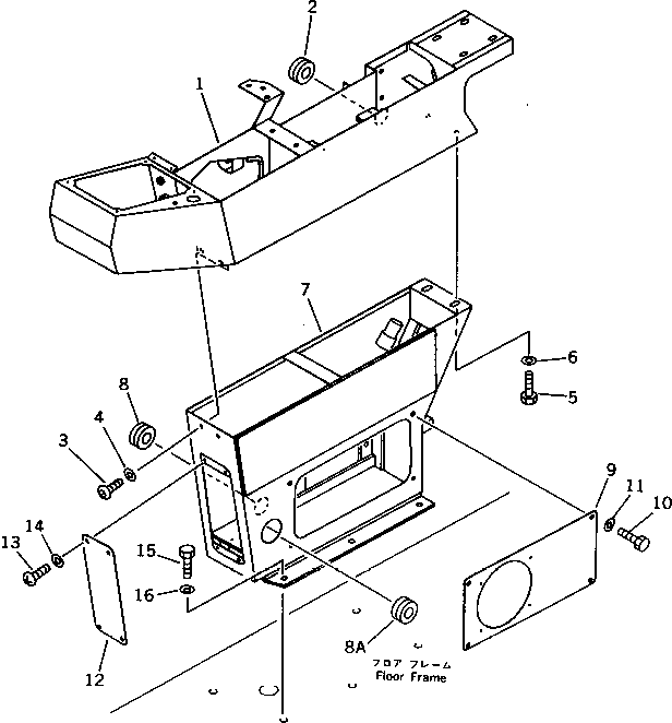 Excavators Komatsu / PC1000SP-1 S/N 10001-UP(pc10000c) / CONTROL STAND ? R.H.(120130 : 4281)