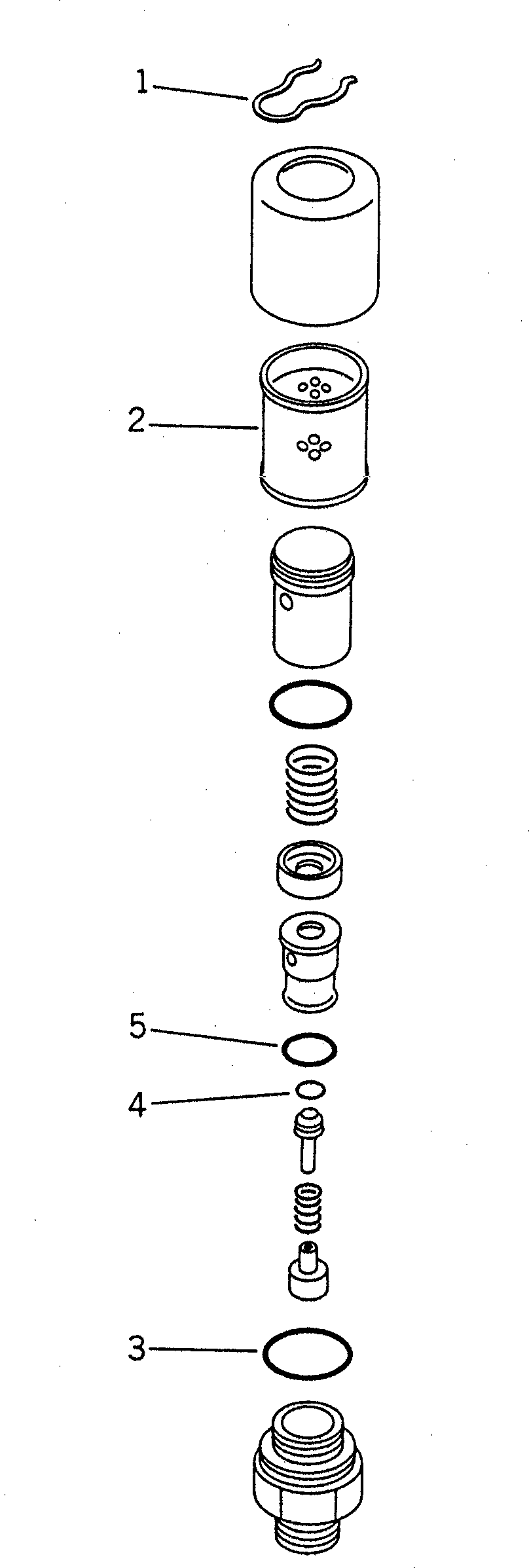 Komatsu parts book diagram for PC1000SP-1 S/N 10001-UP: BREATHER (FOR HYDRAULIC TANK)