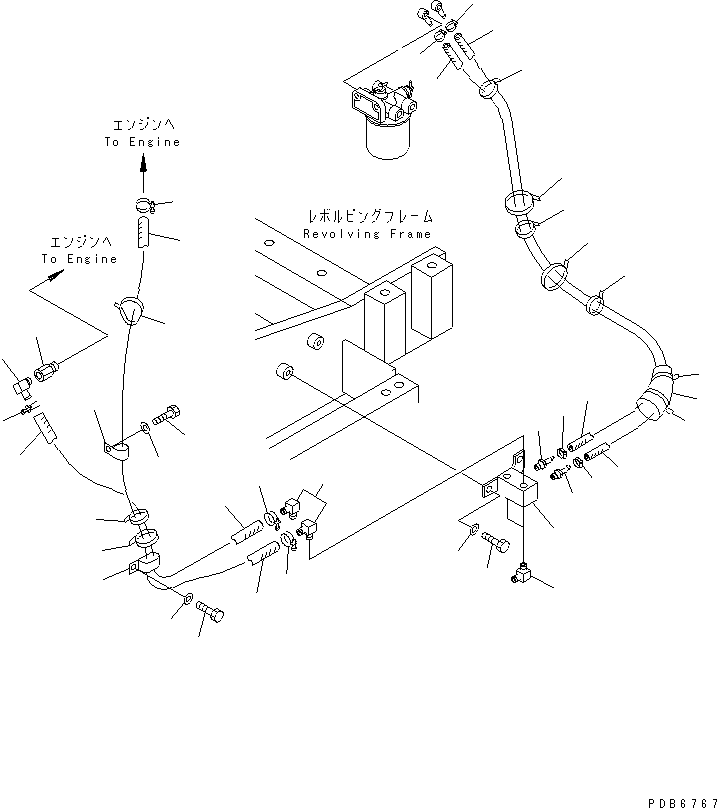 Excavators Komatsu / PC100L-6 S/N 15001-UP(pc100l-c) / CORROSION RESISTER (WITH AIR CONDITIONER)(#15200-)(030150 : B0920-01A1A)