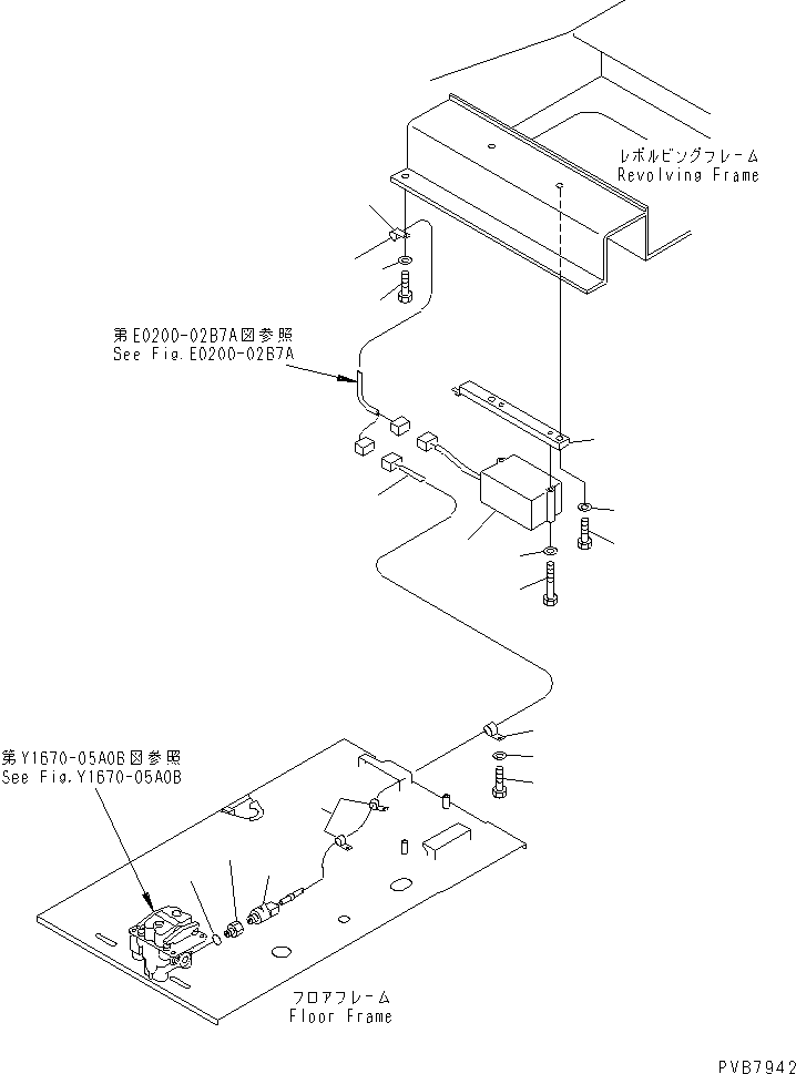 Excavators Komatsu / PC100L-6 S/N 15001-UP(pc100l-c) / TRAVEL ALARM (KIT)(#15260-)(120280 : E0420-01A2)