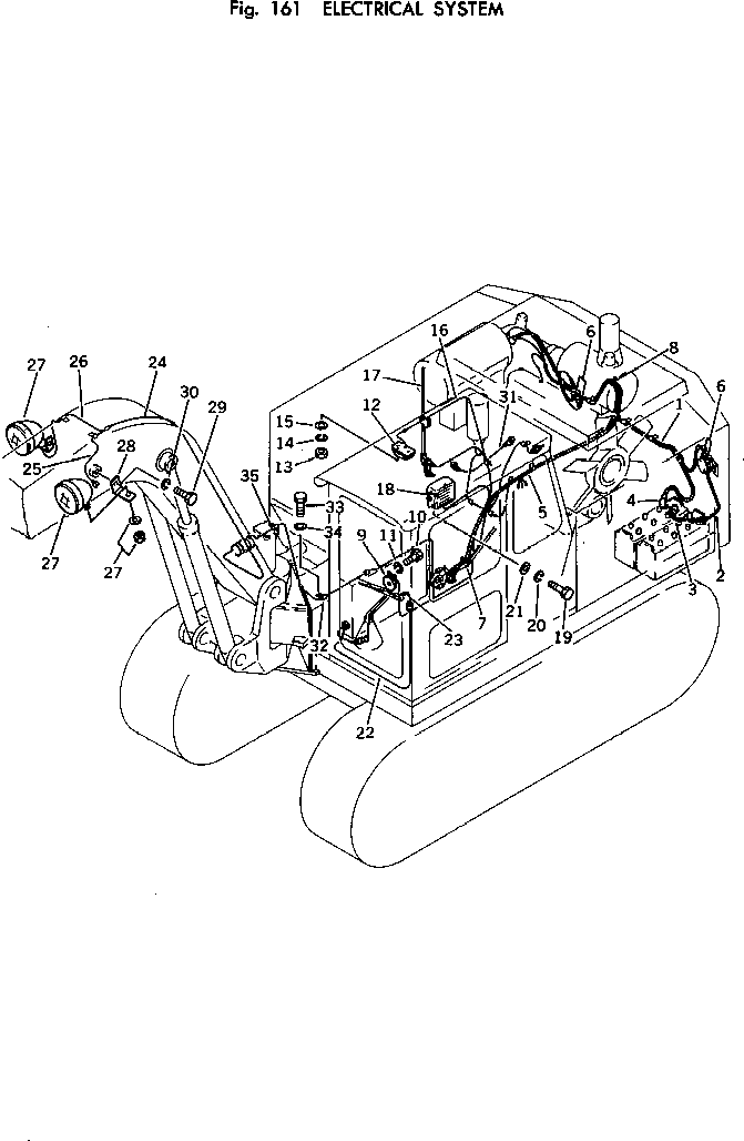 Excavators Komatsu / PC100U-2 S/N 10001-UP(pc100u-c) / ELECTRICAL SYSTEM(030090 : 161)