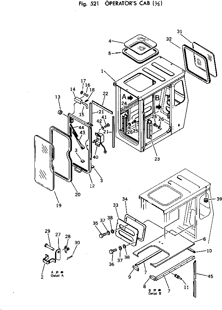Excavators Komatsu / PC100U-2 S/N 10001-UP(pc100u-c) / OPERATOR