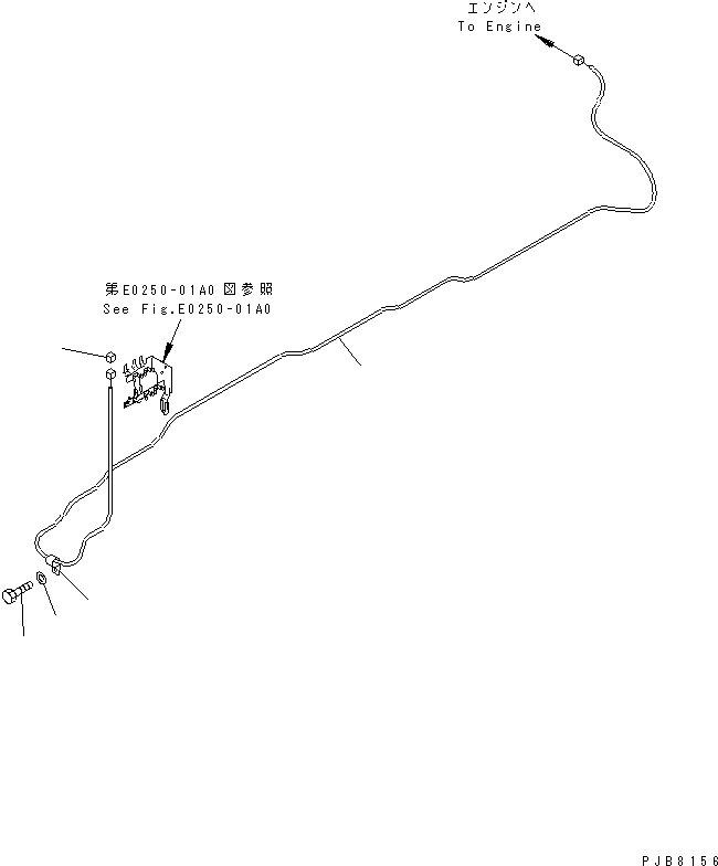 Komatsu parts book diagram for PC1100LC-6 S/N 10001-UP: WIRING (MAIN HARNESS) (CLIP) (CAB)