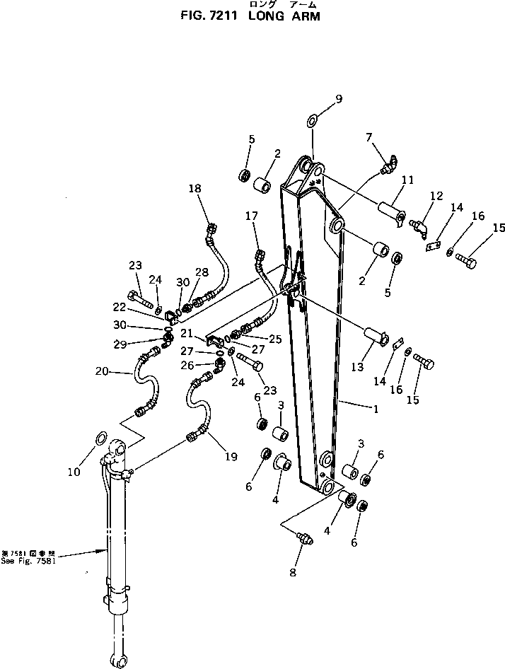 Excavators Komatsu / PC120-5C S/N 36601-UP (Custom Spec.)(pc120-0c) / LONG ARM(210080 : 7211)