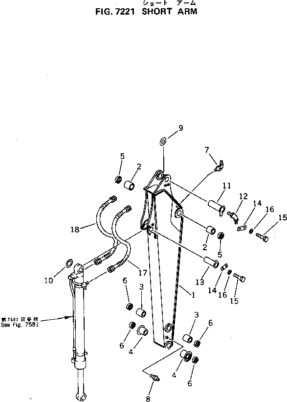 Excavators Komatsu / PC120-5C S/N 36601-UP (Custom Spec.)(pc120-0c) / SHORT ARM(210090 : 7221)
