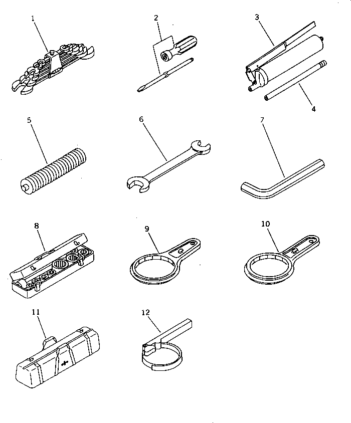 Excavators Komatsu / PC120-5C S/N 36601-UP (Custom Spec.)(pc120-0c) / SPARE PARTS(240030 : 9993)