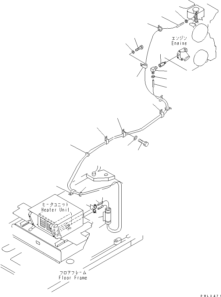 Excavators Komatsu / PC120-6Z S/N 45001-UP(pc120-8c) / CAR HEATER (WITH DEFROSTER)(#58144-)(210670 : K0700-01C3)