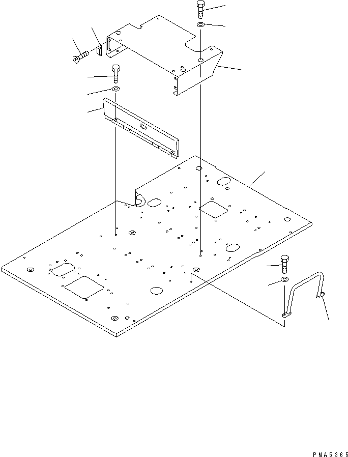 Excavators Komatsu / PC120-6Z S/N 45001-UP(pc120-8c) / FLOOR FRAME (FLOOR FRAME)(#50201-51513)(210910 : K1110-01B0B)