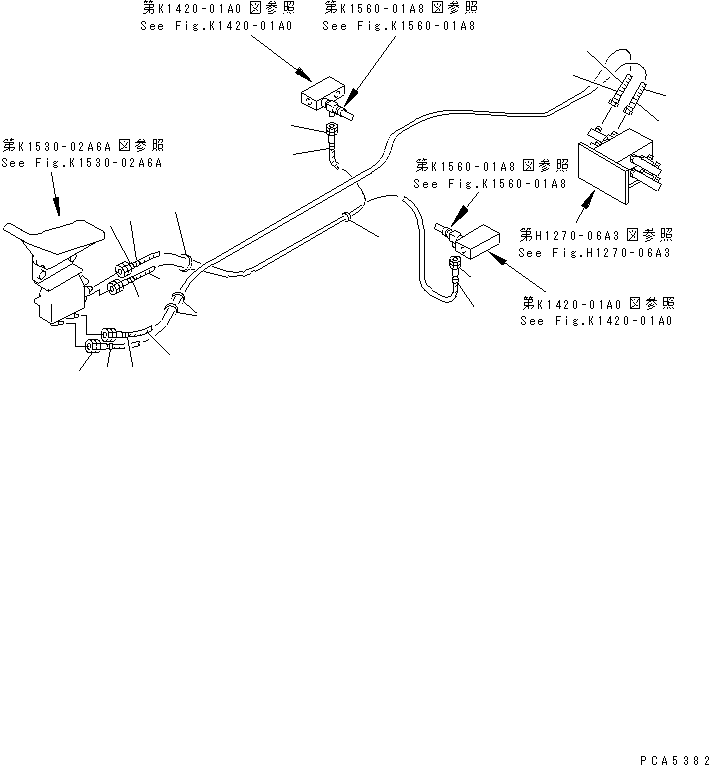 Excavators Komatsu / PC120-6Z S/N 45001-UP(pc120-8c) / FLOOR FRAME (P.P.C. LINE) (2-ACTUATER ATTACHMENT)(#47703-56999)(211600 : K1110-21B3)