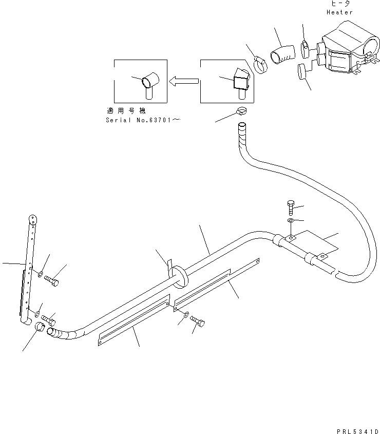 Excavators Komatsu / PC120-6Z S/N 45001-UP(pc120-8c) / DEFROSTER (HEATER)(#57000-)(211690 : K1910-01A0)