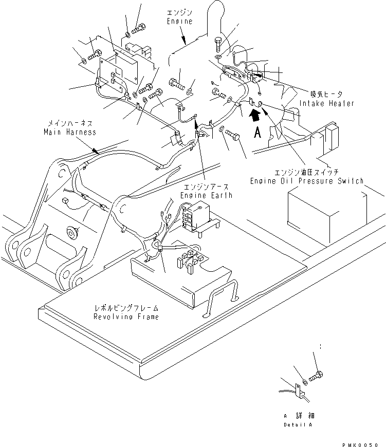 Excavators Komatsu / PC120-6Z-A1 S/N 45001-UP(pc120-8r) / WIRING (COVER)(#51539-53010)(120130 : E0200-03B0)
