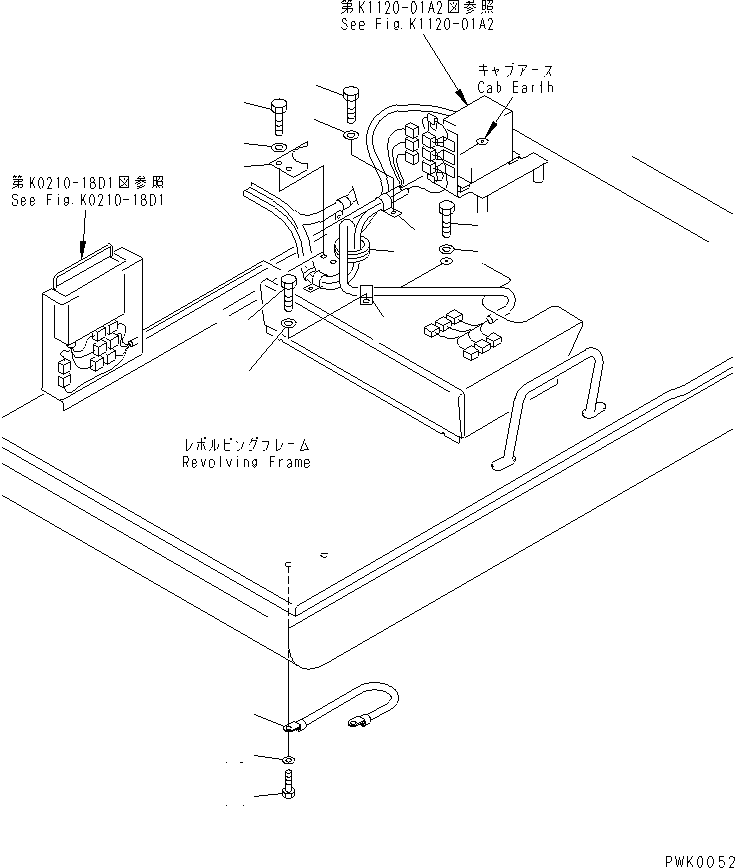 Excavators Komatsu / PC120-6Z-A1 S/N 45001-UP(pc120-8r) / WIRING (CLAMP AND SENSOR)(#53011-56999)(120170 : E0200-04B0)