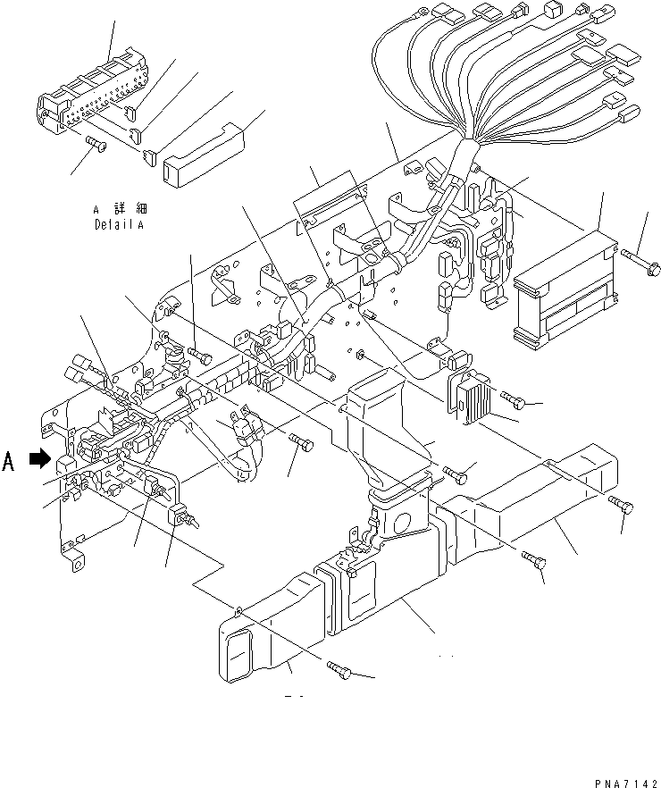 Komatsu parts book diagram for PC120-6H S/N 45001-UP: OPERATOR'S CAB (BASE)(#50201-53010)