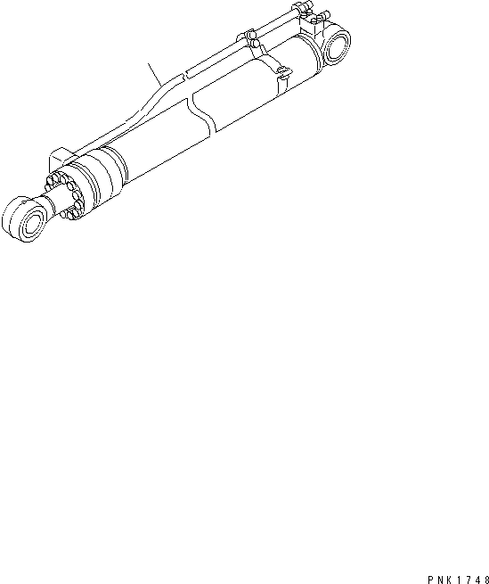 Komatsu parts book diagram for PC120-6H S/N 45001-UP: ARM CYLINDER(#50201-56999)