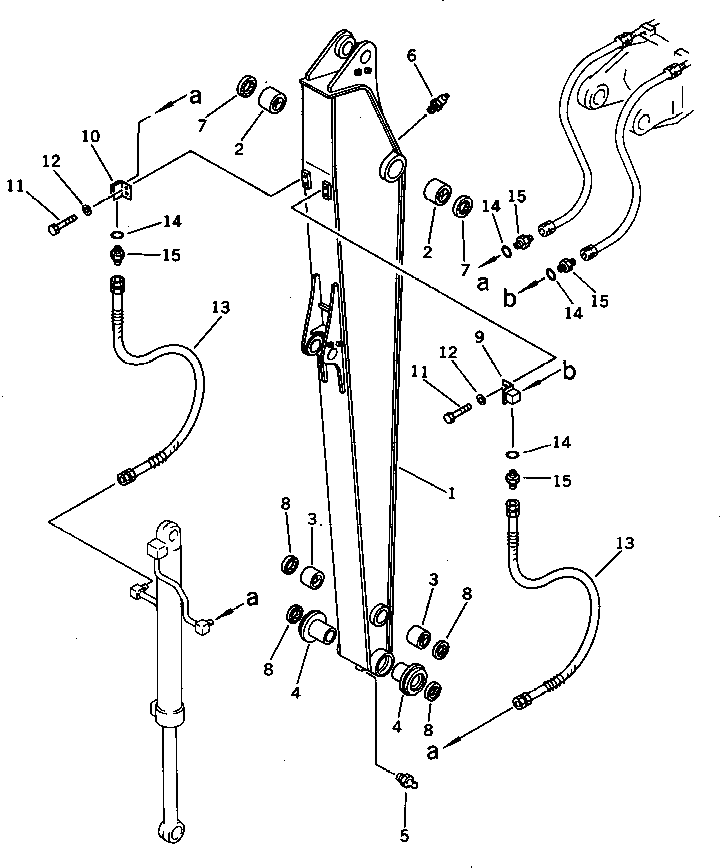 Excavators Komatsu / PC120-3 S/N 18001-UP (For U.S.A.)(pc120-bc) / LONG ARM(#20336-)(210220 : 7311A)