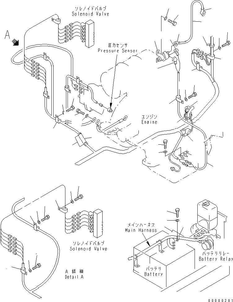 Excavators Komatsu / PC120LC-6E0 S/N 70001-UP (SAA4D102E-2 (Emission) Eng. Installed)(pc120l0c) / WIRING (COVER)(120040 : E0200-03C3)