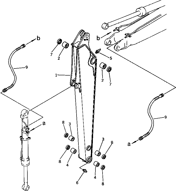 Excavators Komatsu / PC120S-3 S/N 18001-UP(pc120s-r) / SHORT ARM(#20336-)(210240 : 7321A)