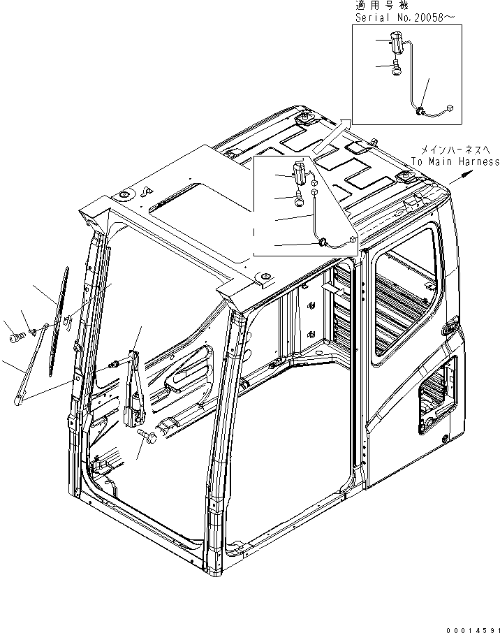 Excavators Komatsu / PC1250-7 S/N 20001-UP (Overseas Version)(pc1250-c) / OPERATOR