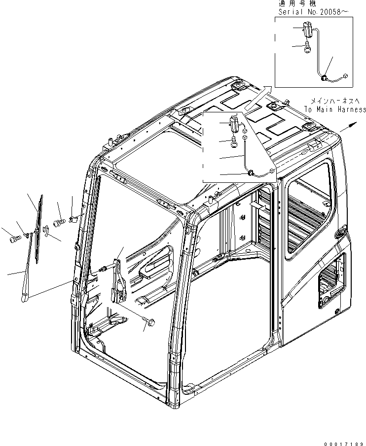Excavators Komatsu / PC1250-7 S/N 20001-UP (Overseas Version)(pc1250-c) / OPERATOR