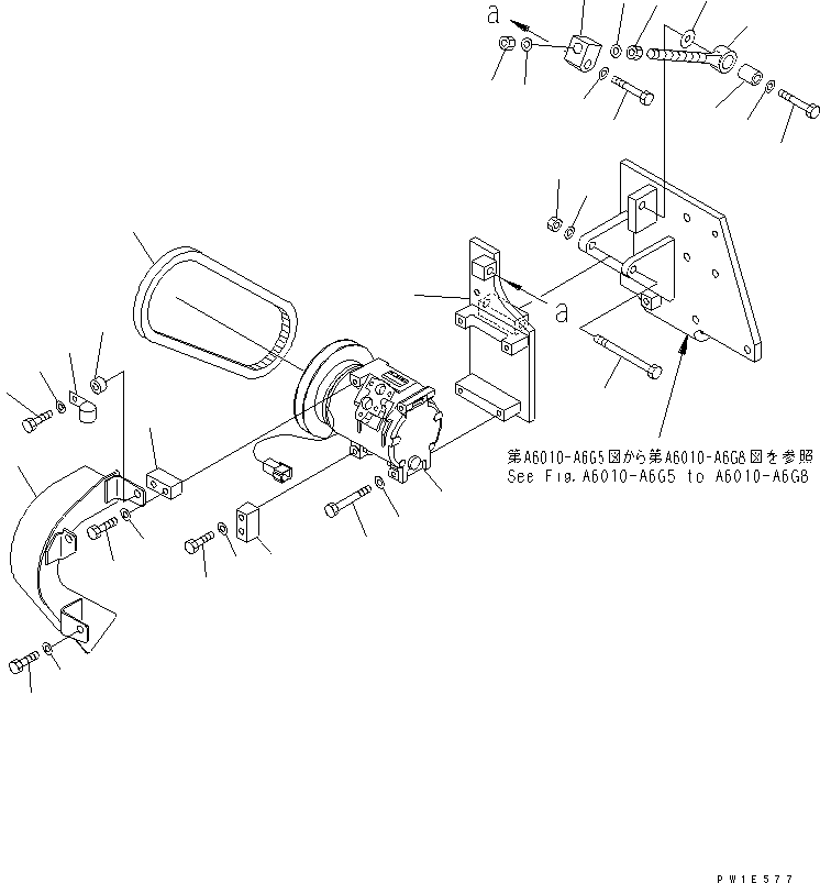 Excavators Komatsu / PC1250-7 S/N 20001-UP (Overseas Version)(pc1250-c) / AIR CONDITIONER (COMPRESSOR)(240460 : K0710-02A0)