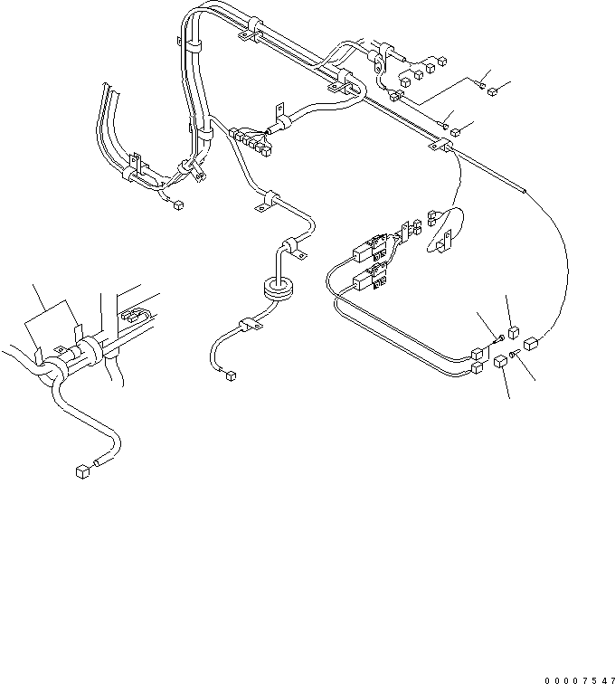 Excavators Komatsu / PC1250-7 S/N 20001-UP (Overseas Version)(pc1250-c) / FLOOR FRAME (VHMS CONTROLLER LESS)(241070 : K1110-21A1)