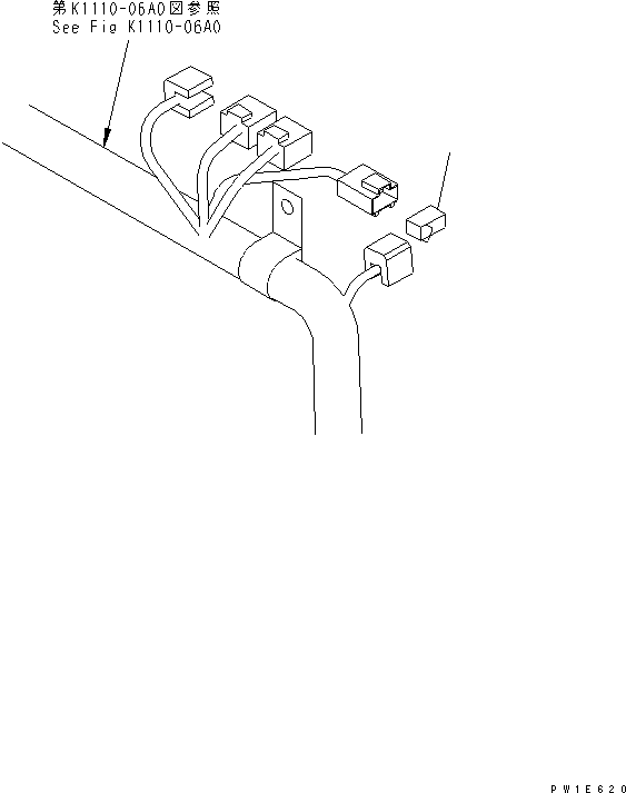 Excavators Komatsu / PC1250-7 S/N 20001-UP (Overseas Version)(pc1250-c) / SWITCH (MODEL SELECTION)(241160 : K1730-01A0)