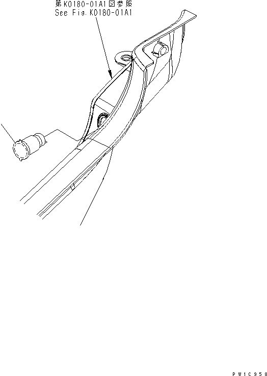 Komatsu parts book diagram for PC1250SP-8 S/N 30001-30157 (ecot3, For SP): PLATE (12V POWER SOURCE)(#30001-)