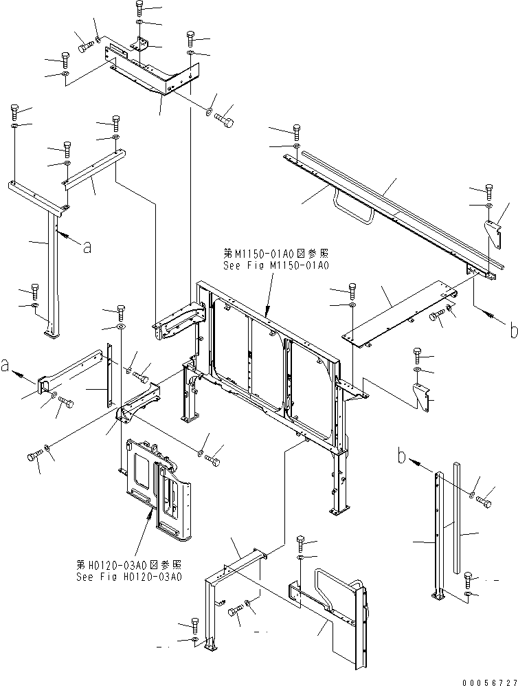 Excavators Komatsu / PC1250-8R S/N 35001-35200 (EGR-LESS)(pc12504c) / FRAME(#35001-)(270040 : M1120-01A0)