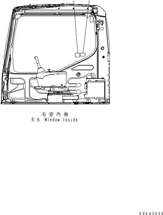 Excavators Komatsu / PC1250-8R S/N 35001-35200 (EGR-LESS)(pc12504c) / MARKS AND PLATES (SIFT PATTERN ? ISO) (ITALIAN) (FOR LOADER)(#35001-)(420330 : U0300-01B6)
