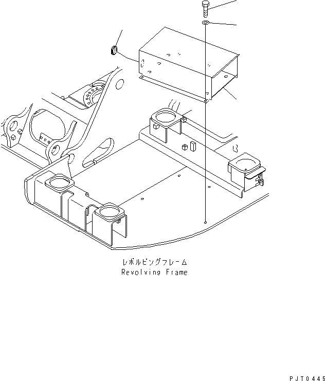Excavators Komatsu / PC128US-2 S/N 5001-9500 (For North America)(pc128usc) / CASE RIGHT SIDE (FOR EXCEPT JAPAN)(#5001-)(240220 : M1220-01A0)