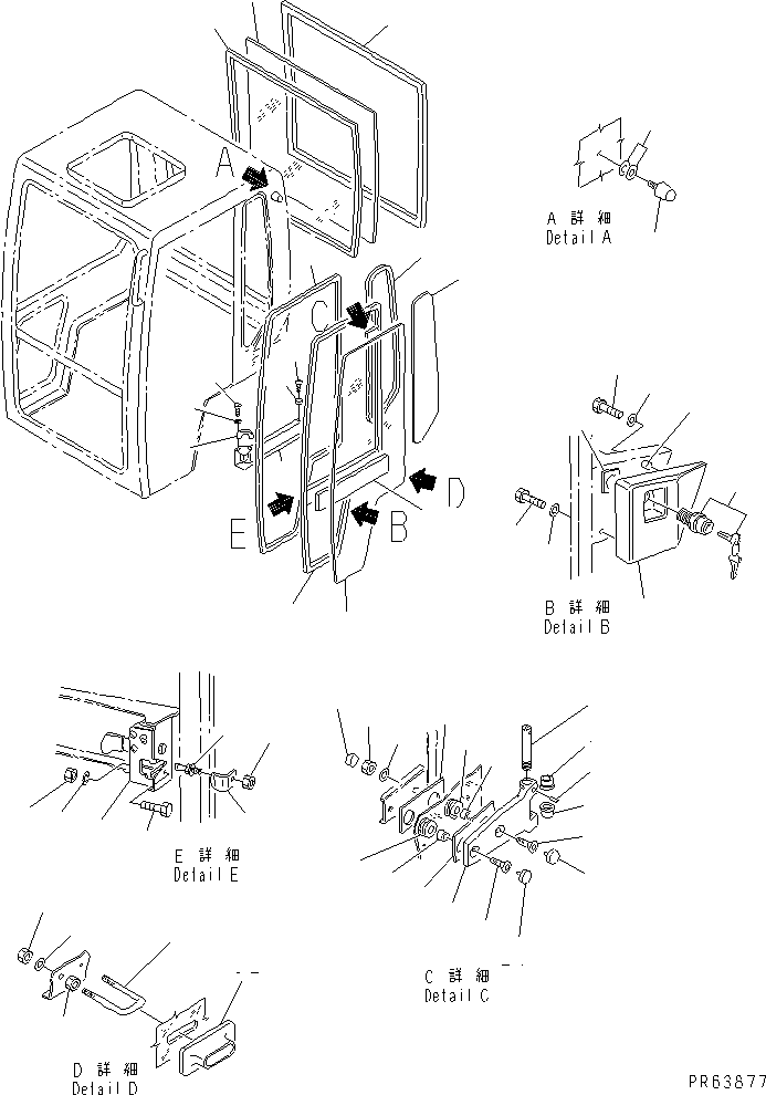 Excavators Komatsu / PC12R-8 S/N 10001-UP(pc12r-8r) / OPERATOR