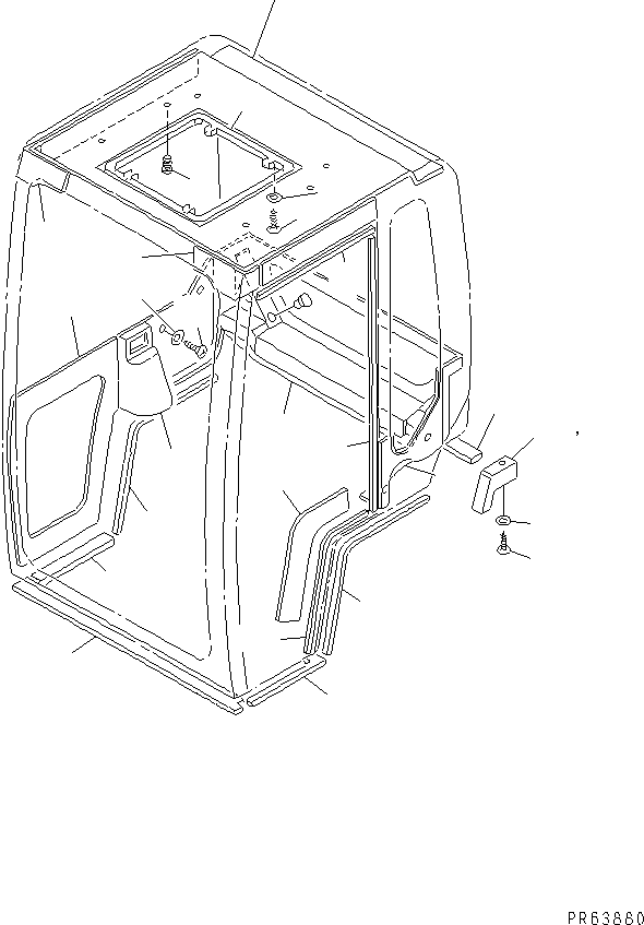 Excavators Komatsu / PC12R-8 S/N 10001-UP(pc12r-8r) / OPERATOR