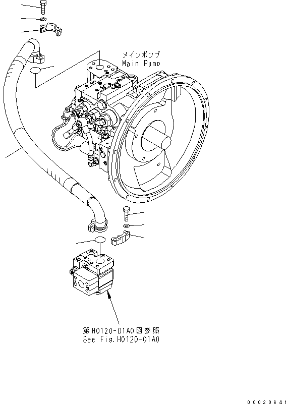 Excavators Komatsu / PC130-7 S/N 70001-UP (For Australia)(pc130-0c) / DELIVERY LINE(150060 : H0312-01A0)